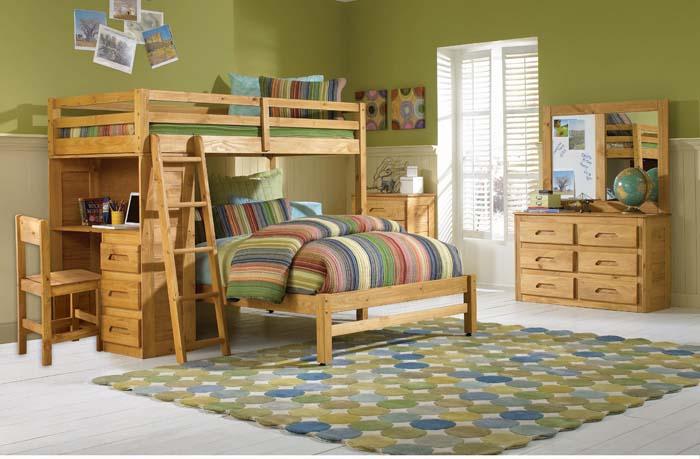 Various Styles of Wood BUNK BEDS in Different Sizes!