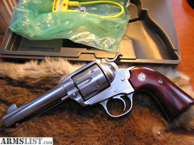 Very Hard to Find Ruger New Vaquero Bisley Stainless 45 colt 4 5/8 in.