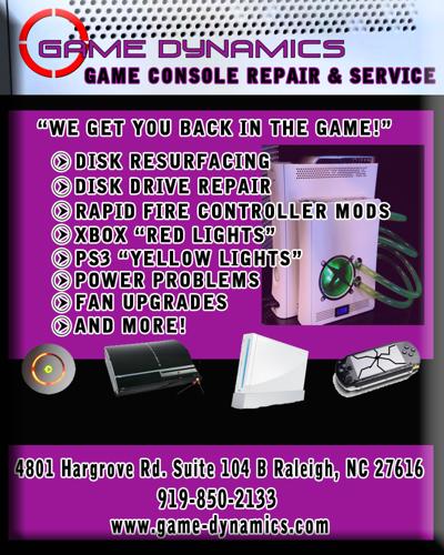 Video game console repair by experts