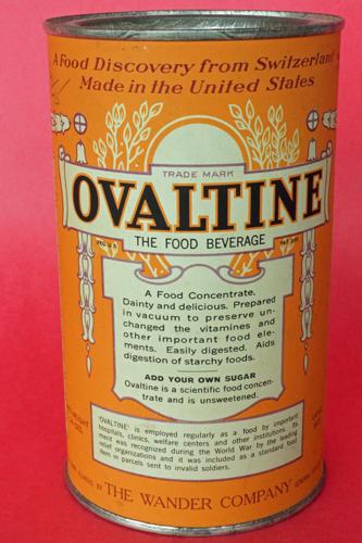 Vintage 1921 Ovaltine Tin