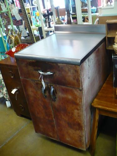 Vintage 1950?s Metal Cabinet?$175.00