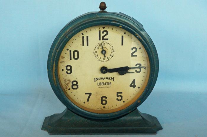 Vintage Art Deco Ingraham Liberator Alarm Clock