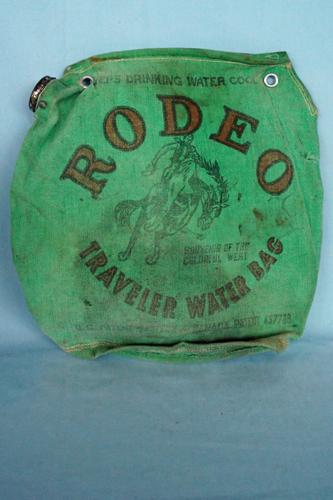 Vintage Rodeo Traveler Automobile Water Bag
