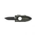 Viper Side Assisted Black Handle Drop Point
