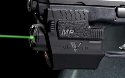 Viridian Green Laser Viridian Laser S&W M&P Black Not Compact Kydex.