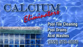 Visalia Pool Tile Cleaning, Calcium Eliminators, Pool Draining & Acid Washing