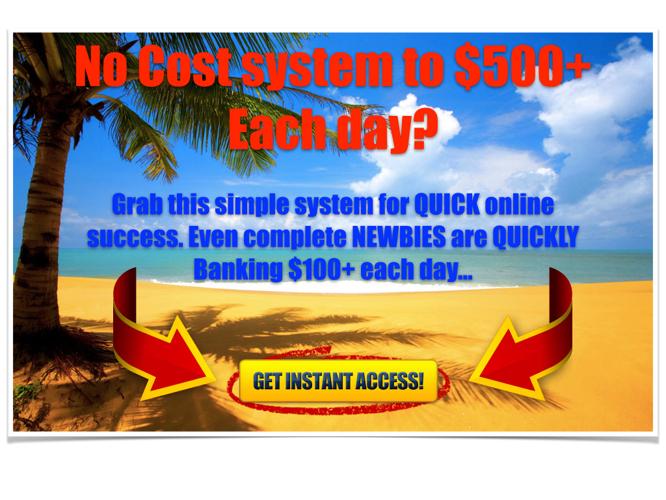 WAIT! Put your credit card away! This is a free money making system...