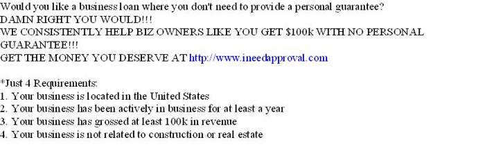 ?? We approve 95% of Qualified Biz Owners for $10k-$500k No PG Loans! Apply Now!