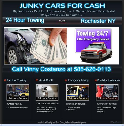 We Buy All Junk Cars Anywhere In Rochetser NY 585.626.0113 JunkyCarsForCash