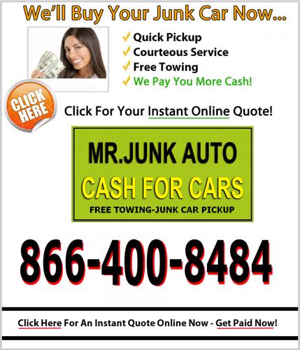 We Buy All Junk Cars Elmira Ny 866-400-8484