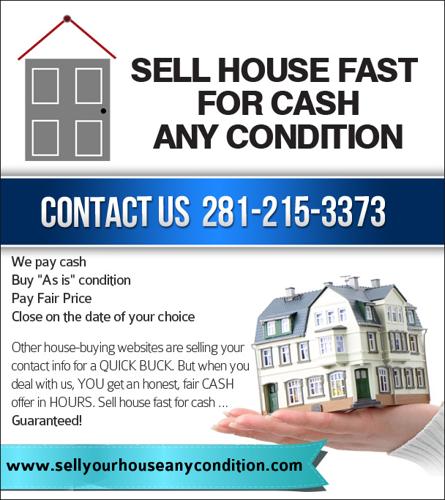 We Buy Houses - Any Condition