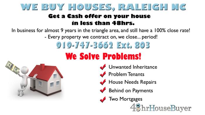 ~*~ We Buy Houses, Offers in 24hrs, Cash in 48! ~*~