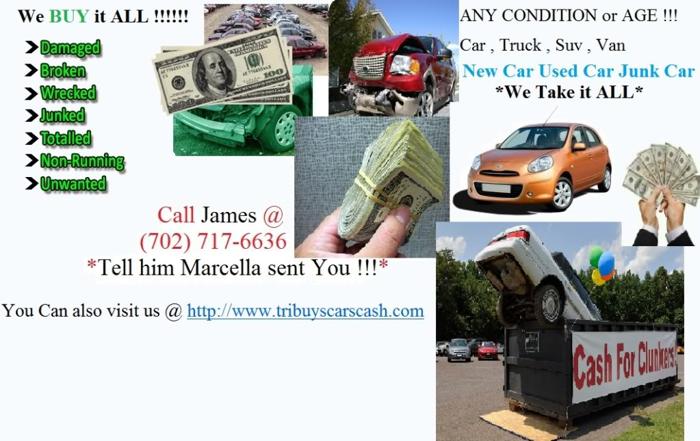 $$$ WE BUY New Cars or Used Cars or Junk Cars $$$