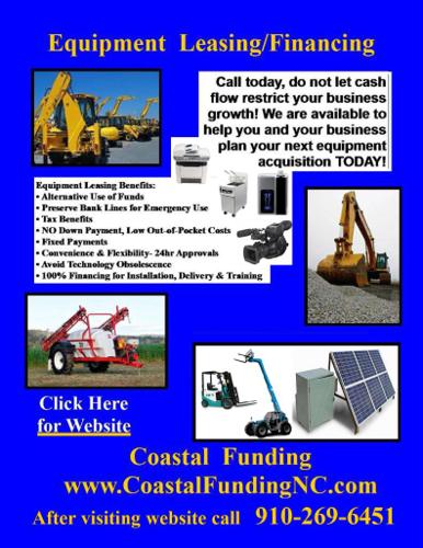 We provide leasing and financing for established companies, as well as new and growing businesses