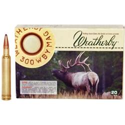 Weatherby Hunting 300 WBY MAG 165Gr Interlock Spire Point 20 Rounds