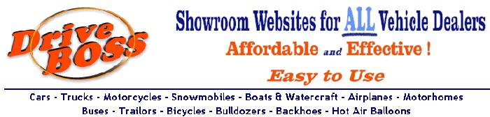 Web Inventory Showroom for ALL Types of Automotive Dealers