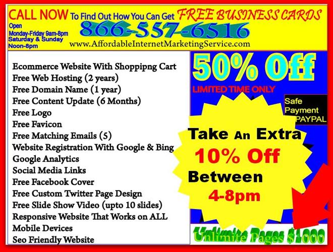 Website Design Five Pages $250 Includes Logo, hosting, domain, & Favicon