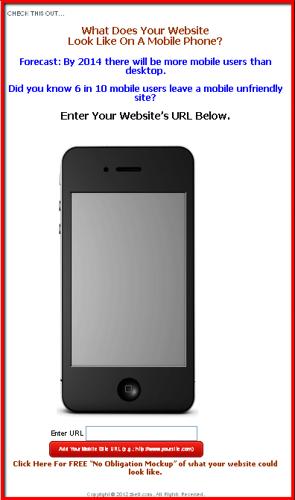 Website Looks Awful On A Mobile Phone?...Check this out.