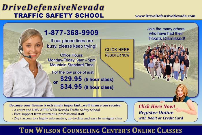 West Wendover- Complete Nevada Traffic School Online for Ticket Dismissal