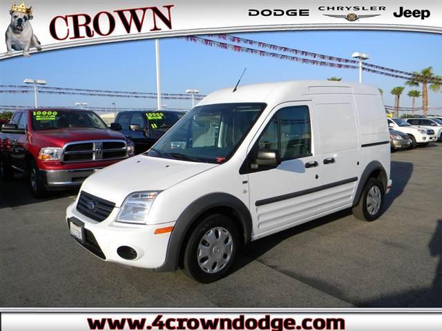 White Used 2010 Ford Transit Connect Cargo XLT Van 4D 4-Cyl 2.0 Liter