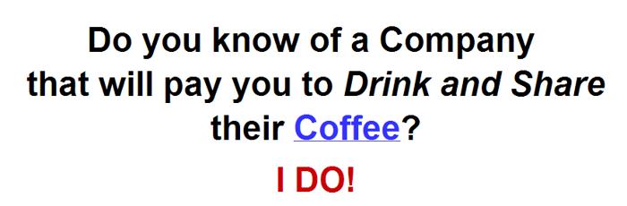Who do you know who drinks coffee?!
