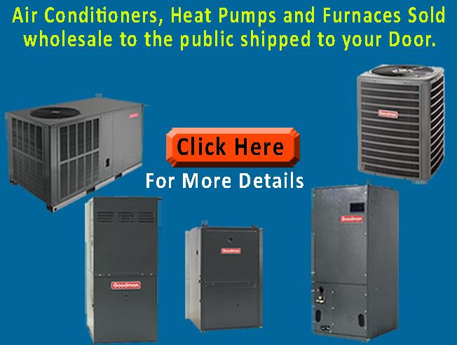 Wholesale Air Conditioners sold direct to the Public