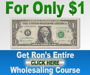Wholesaling Course for 1