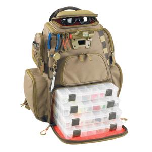Wild River NOMAD Lighted Tackle Backpack w/4 PT3600 Trays (WT3604)