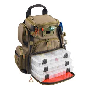 Wild River RECON Lighted Compact Tackle Backpack w/4 PT3500 Trays (.