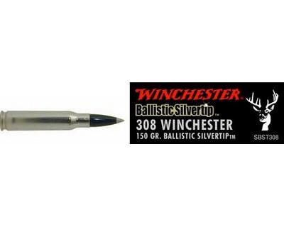 Winchester Ammo SBST308 Supreme 308Win 150Gr Ballistic ST