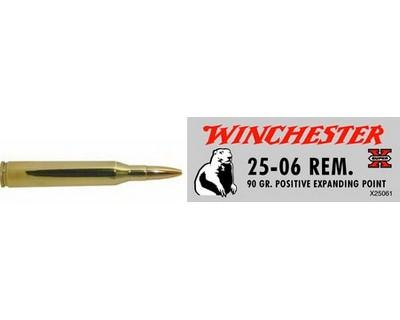 Winchester Ammo SupX 25-06 90gr Expandg Point/20 X25061