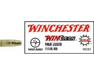 Winchester Ammo WC91 USA 9mm Luger 115gr BrassEnclose