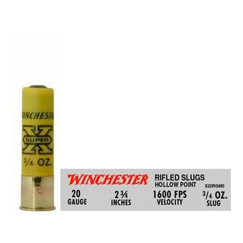 Winchester Ammo X20RSM5 SupX 20ga 2.75