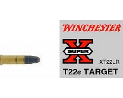 Winchester Ammo XT22LR SupX 22LR Target Lead RN/50