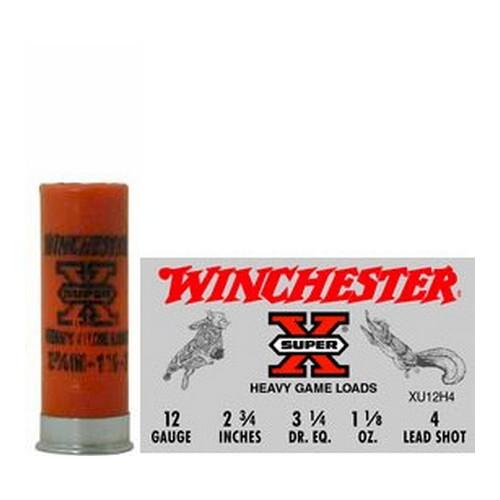 Winchester Ammo XU12H4 SupX 12ga 2.75