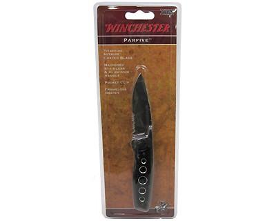 Winchester Knives 22-41792 Parfive TI Drop Point - Clam