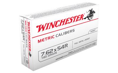 Winchester Metric 762X54R 180Gr Full Metal Jacket 20 400 MC76254R