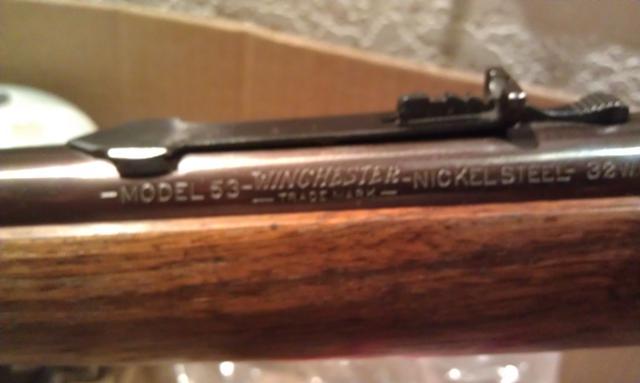 Winchester Model 53 32-20