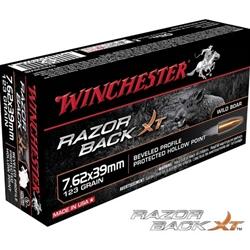 Winchester Razorback XT 7.62x39mm 123Gr Hollow Point 20 Rounds