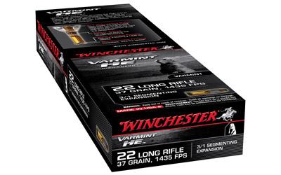 Winchester Rimfire 22LR 37Gr Fragmenting Hollow Point 50 1000 S22LRFSP