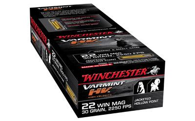 Winchester Rimfire Supreme 22WMR 30Gr Jacketed Hollow Point 50 2000.