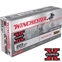Winchester Super-X 223 Remington 64Gr Power Core 95/5 Lead Free - 20 Rounds
