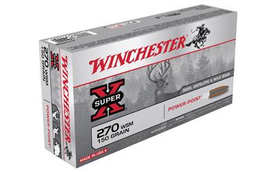 Winchester Super-X 270 WSM 150Gr PP 20 200 X270WSM
