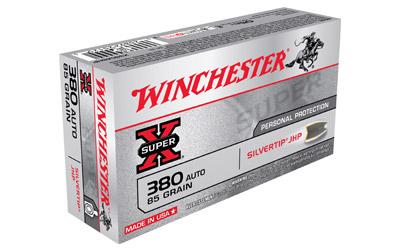 Winchester Super-X 380ACP 85Gr SHP 50 500 X380ASHP