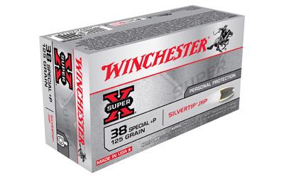 Winchester Super-X 38 Special 125Gr SHP +P 50 500 X38S8HP