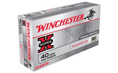 Winchester Super-X 40 S&W 155Gr STHP 50 500 X40SWSTHP