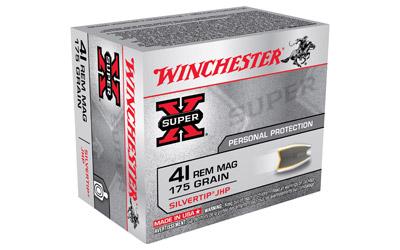 Winchester Super-X 41 Mag 175Gr SHP 20 200 X41MSTHP2