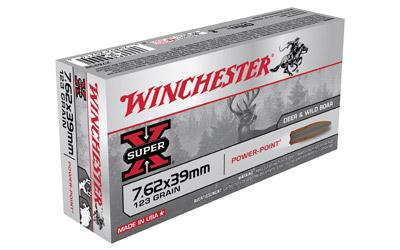 Winchester Super-X 762X39 123Gr Soft Point 20 200 X76239