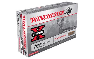 Winchester Super-X 7MM Rem 175Gr PP 20 200 X7MMR2
