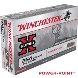 Winchester SuperX 264 Winchester Magnum 140Gr Power-Point 20 Rounds